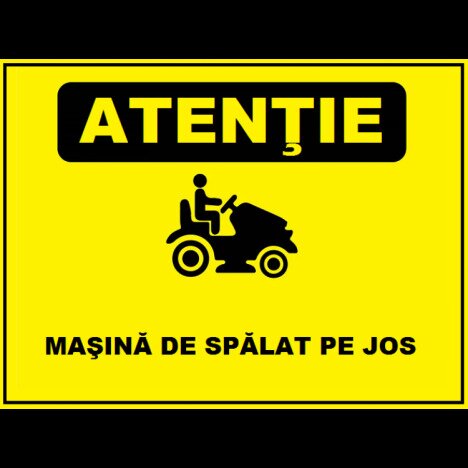 Placuta pentru masina de spalat pe jos
